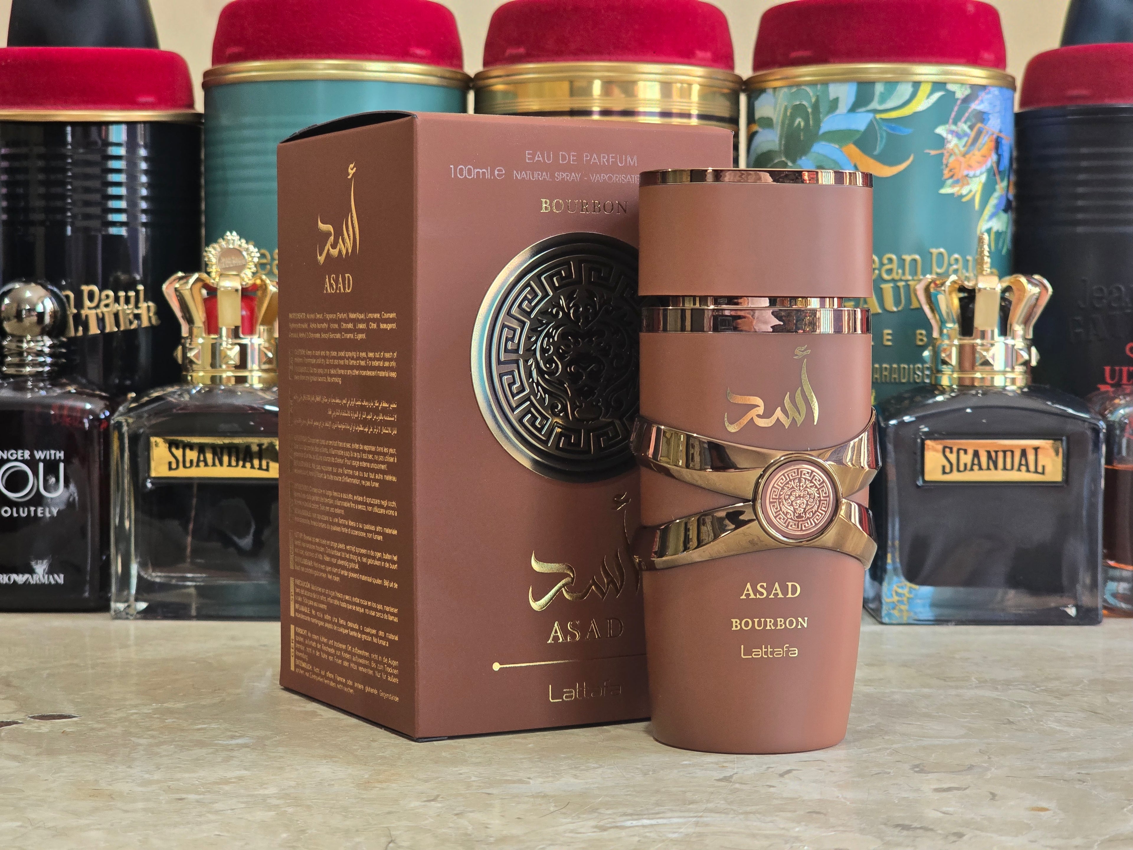 Lattafa Asad Bourbon
